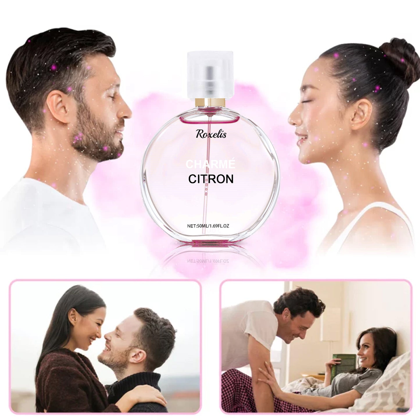 Roxelis Prolactin Perfume, Light Fragrance Lasting Fragrance Mild Not Pungent Elegant Ladies Dating Niche Perfume