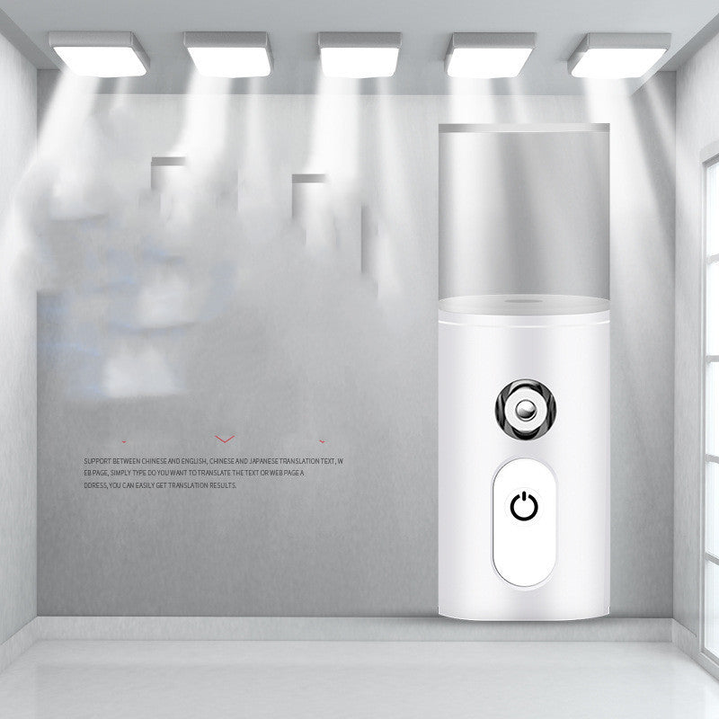 Hand-held large spray cold spray humidifier