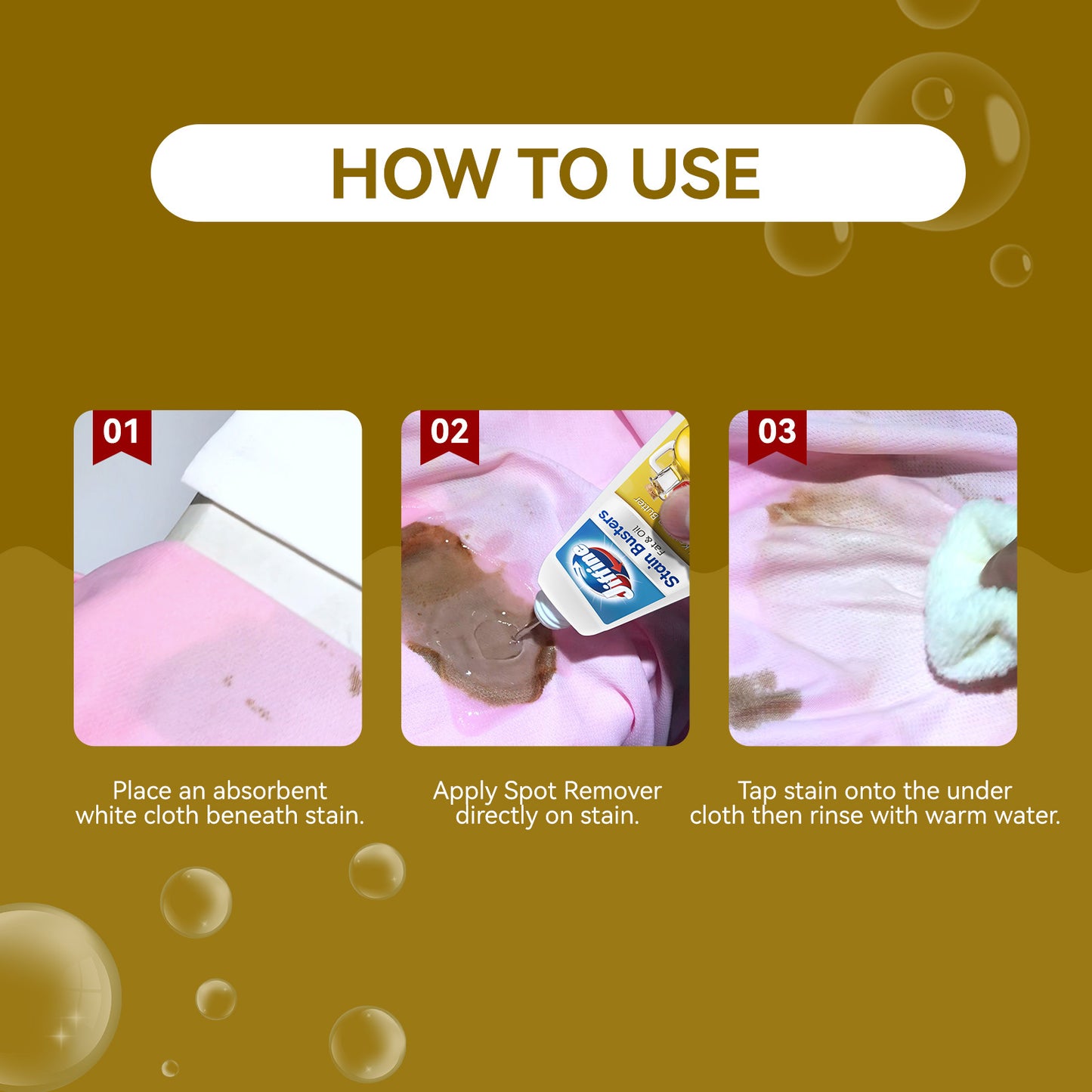 JIFFINE Fat Oil Stain Buster