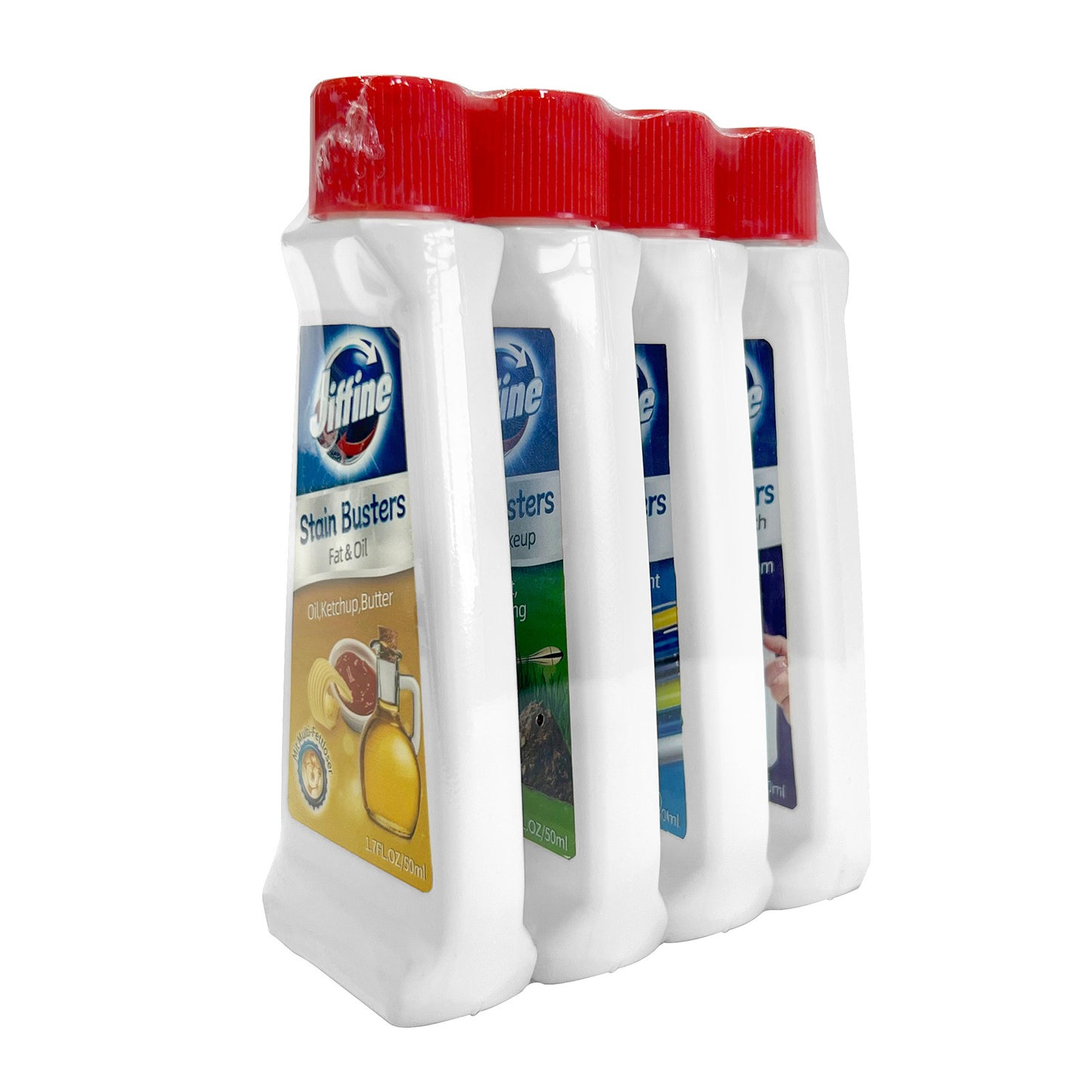 JIFFINE Oil Stains, Grass Stains, Milk Stains, Pen Stain Combination