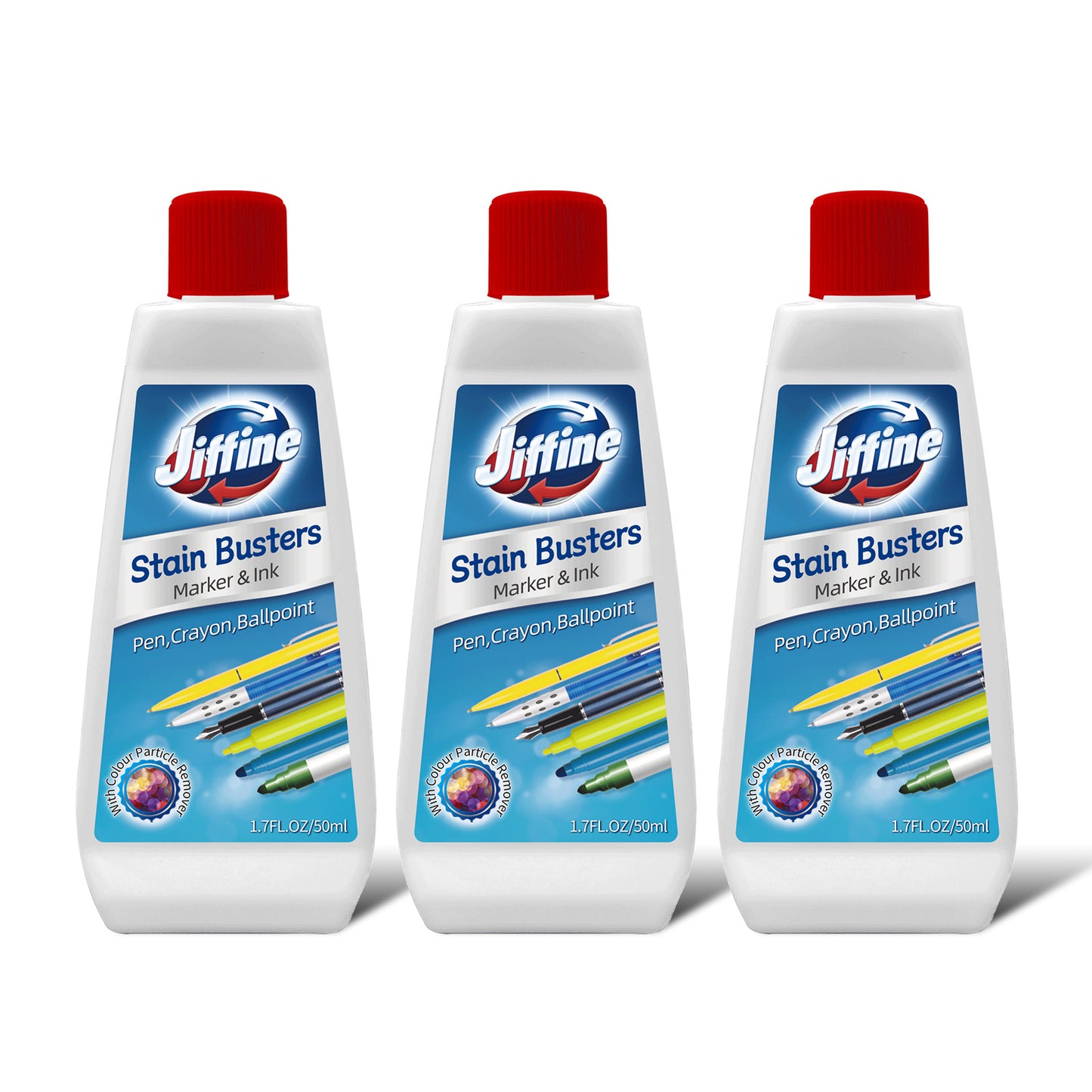 JIFFINE Marker Pen Black Water Pen Stain Buster