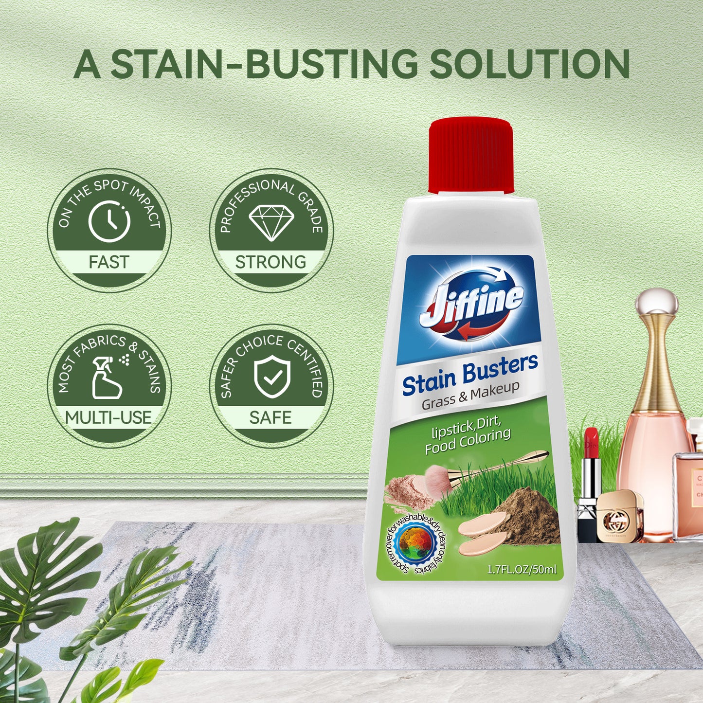 JIFFINE Grass Stain Cosmetic Stain Buster
