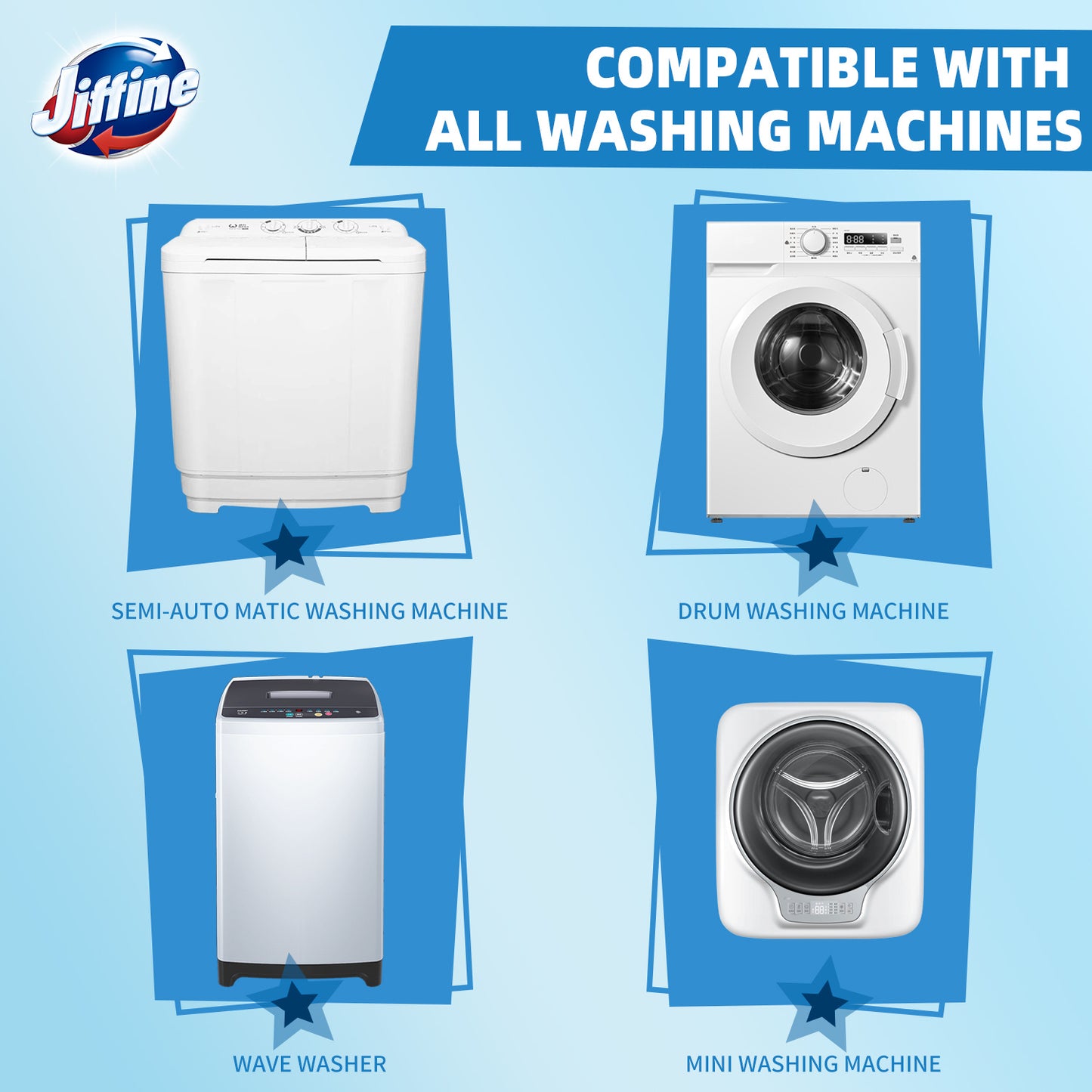 JIFFINE Washing Machine Cleaner